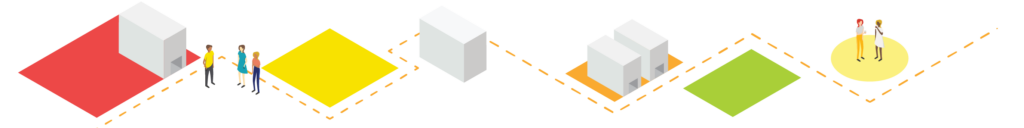path through 3d map